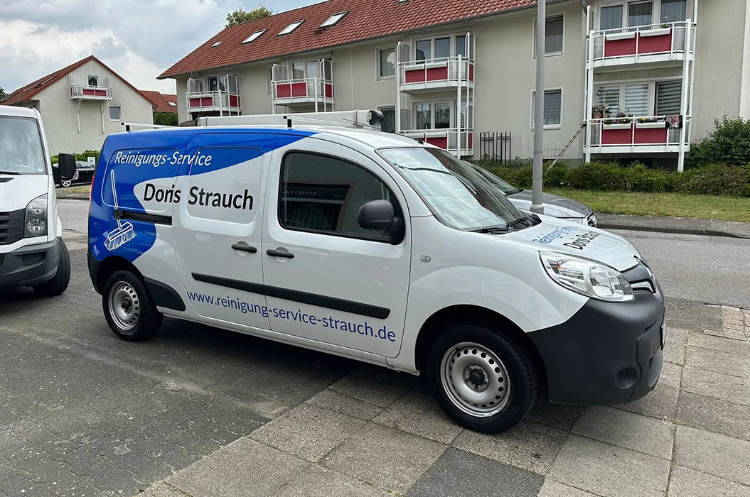 Auto vom Reinigunsservice Strauch